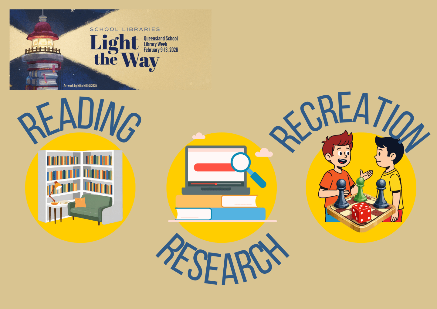 Queensland School Library Week 2026 – Learning through the Library